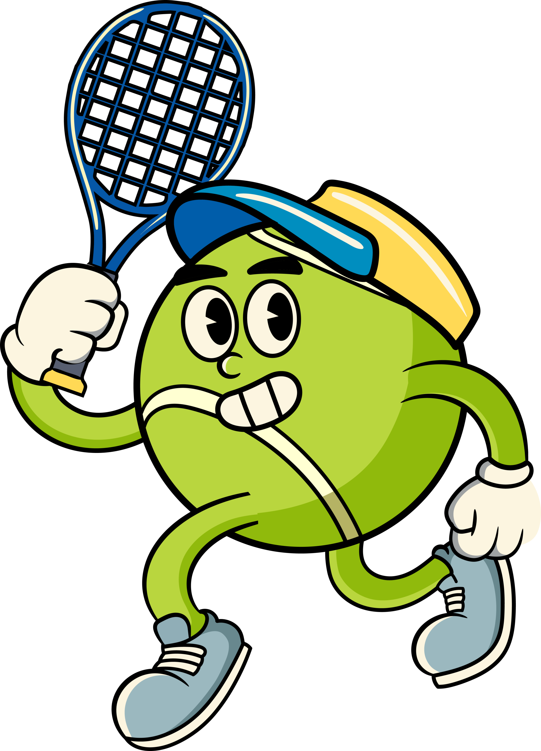 Sports fans illustration